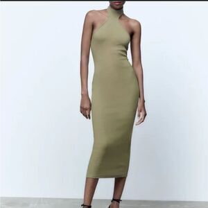 botanical midi dress Oscar de la Renta Stretch Poplin Midi Dress – Runway Catalog